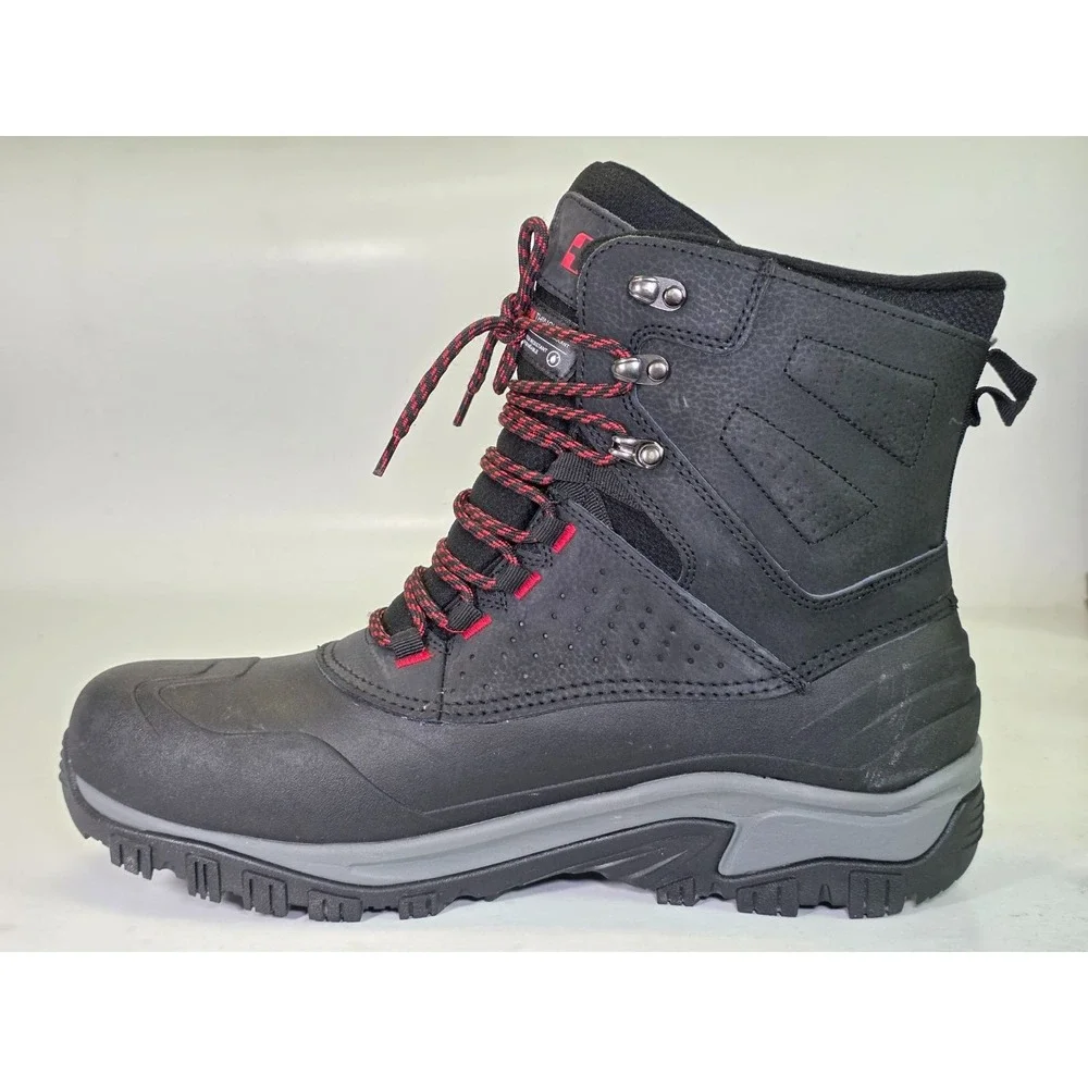 Swiss Tech Men's Hiking Boots Size 13 Leather Shell 200G Waterproof Winter Shoes